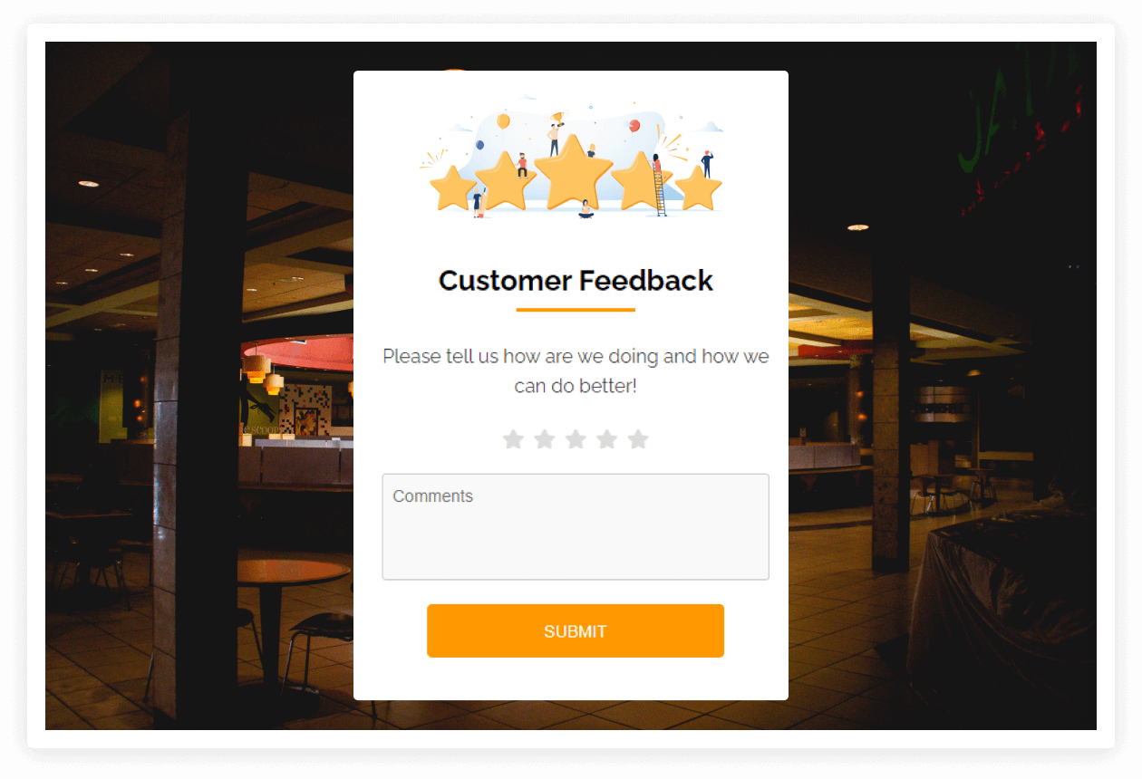 Restaurant feedback system